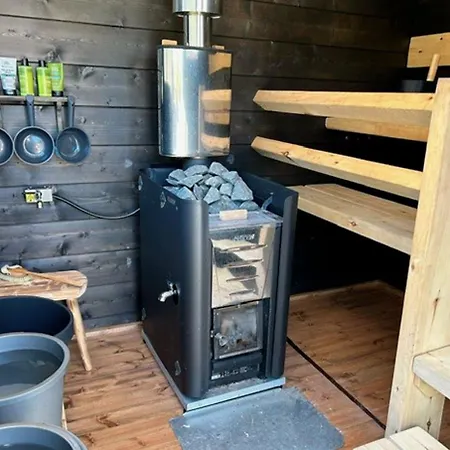 Pihasauna Moekki - Alpaca Laamatila Chalet Nokia